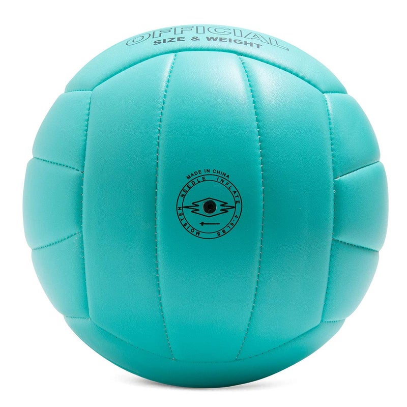 Runleaps Volleyball, Waterproof Indoor Outdoor Volleyball for Beach Game Gym Training (Official Size 5, Blue) - Image 3